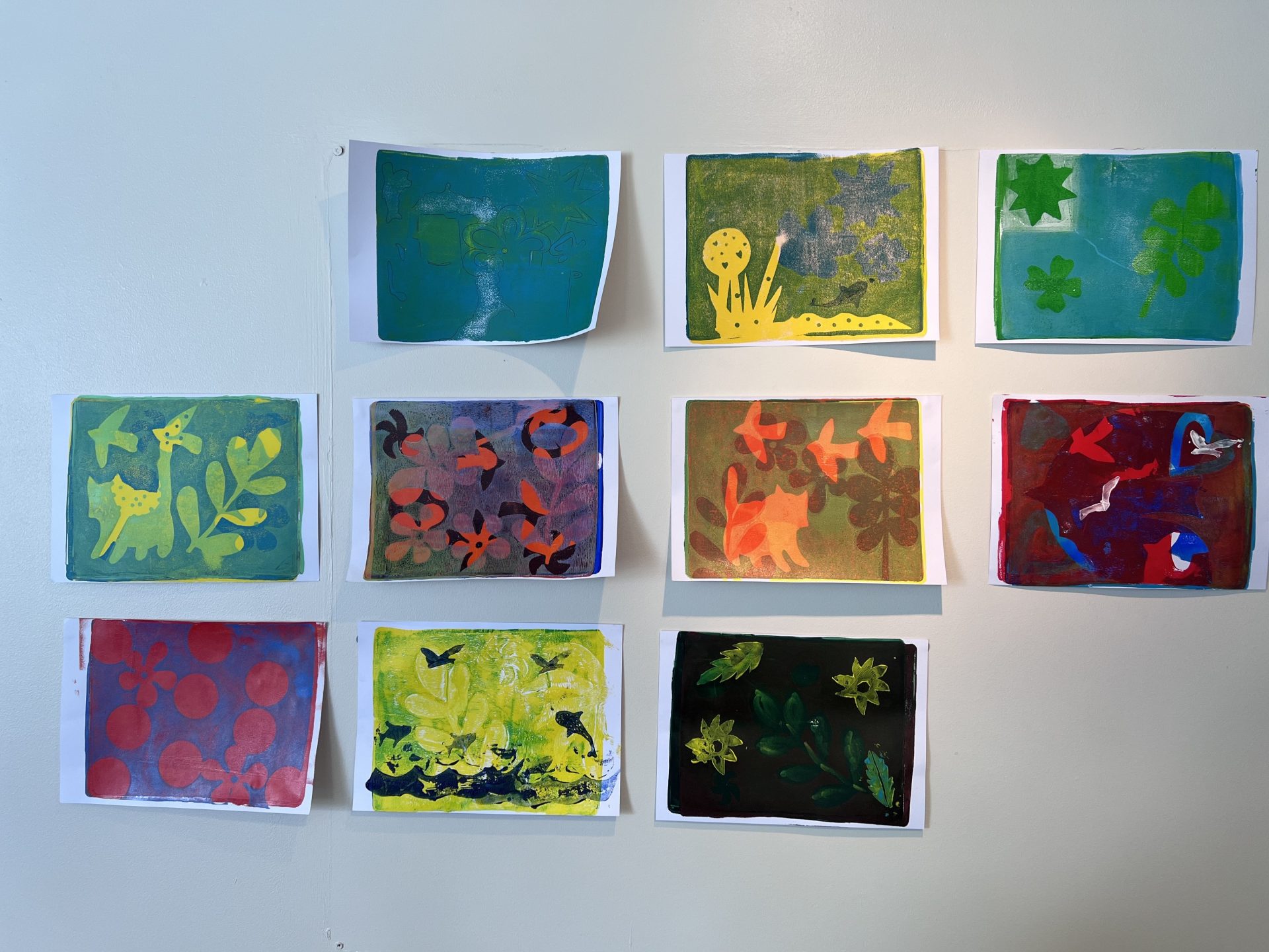 Gelli prints